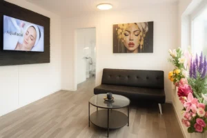 mmcosmetics wartebereich im studio